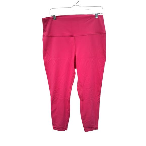 Lululemon Align 25" High Rise Leggings Pink Size 16 W5CTCS - Picture 1 of 4